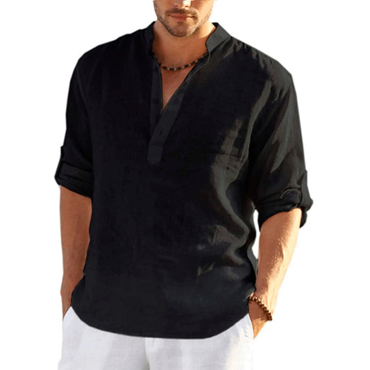 Casual Slim Fitted Loose Long-Sleeved T-shirts