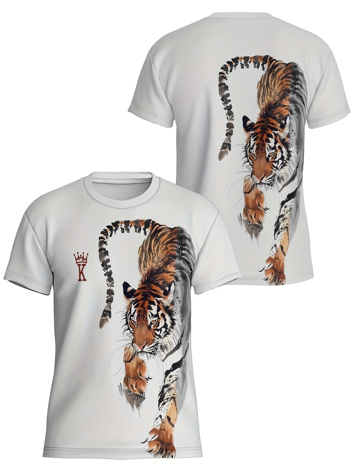 Trendy Tiger King T-Shirt